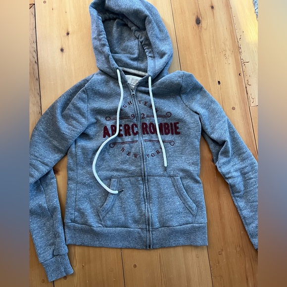 NWOT Abercrombie full zip hoodie - Picture 1 of 4